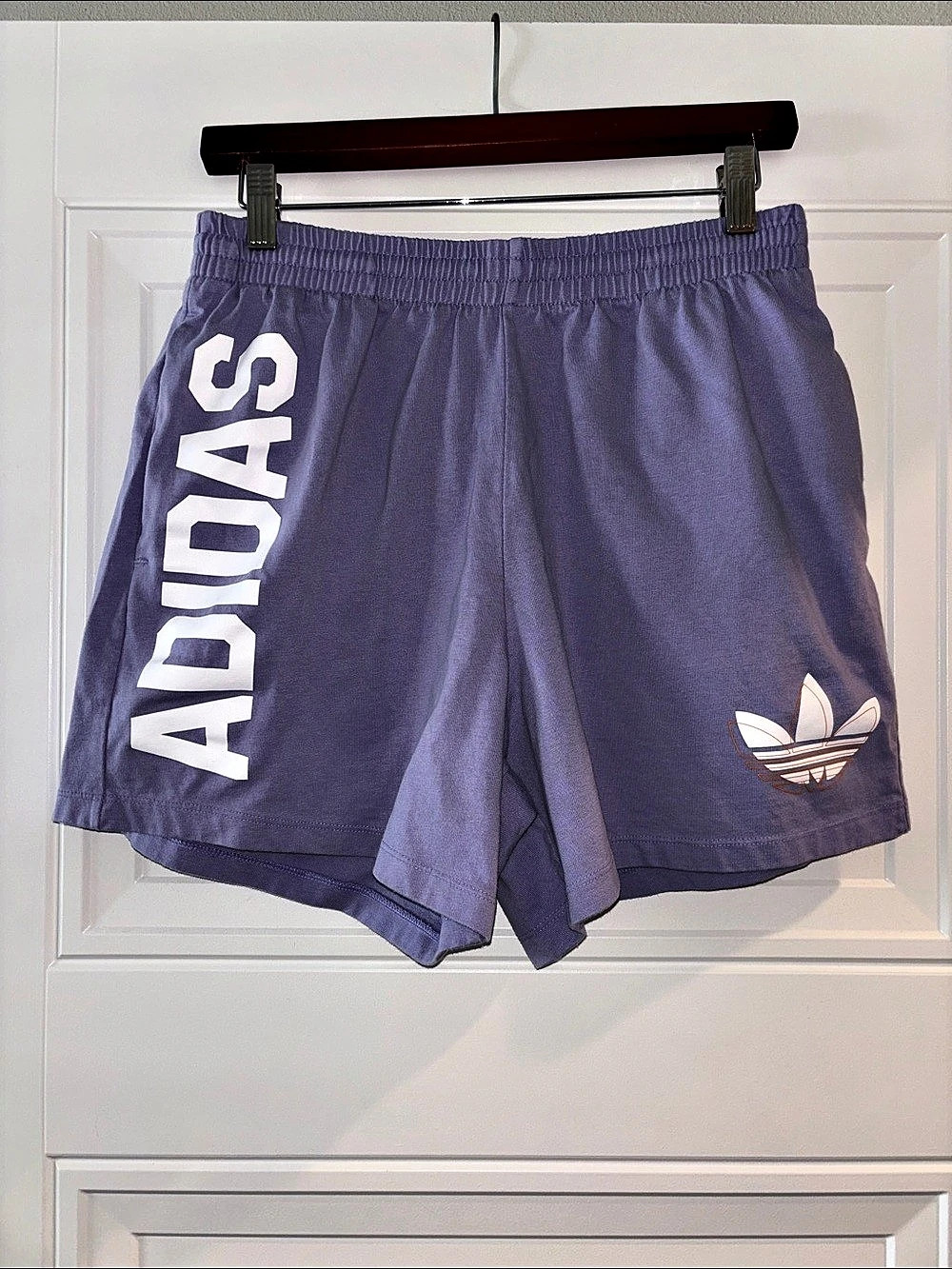 adidas purple street ball shorts women’s medium